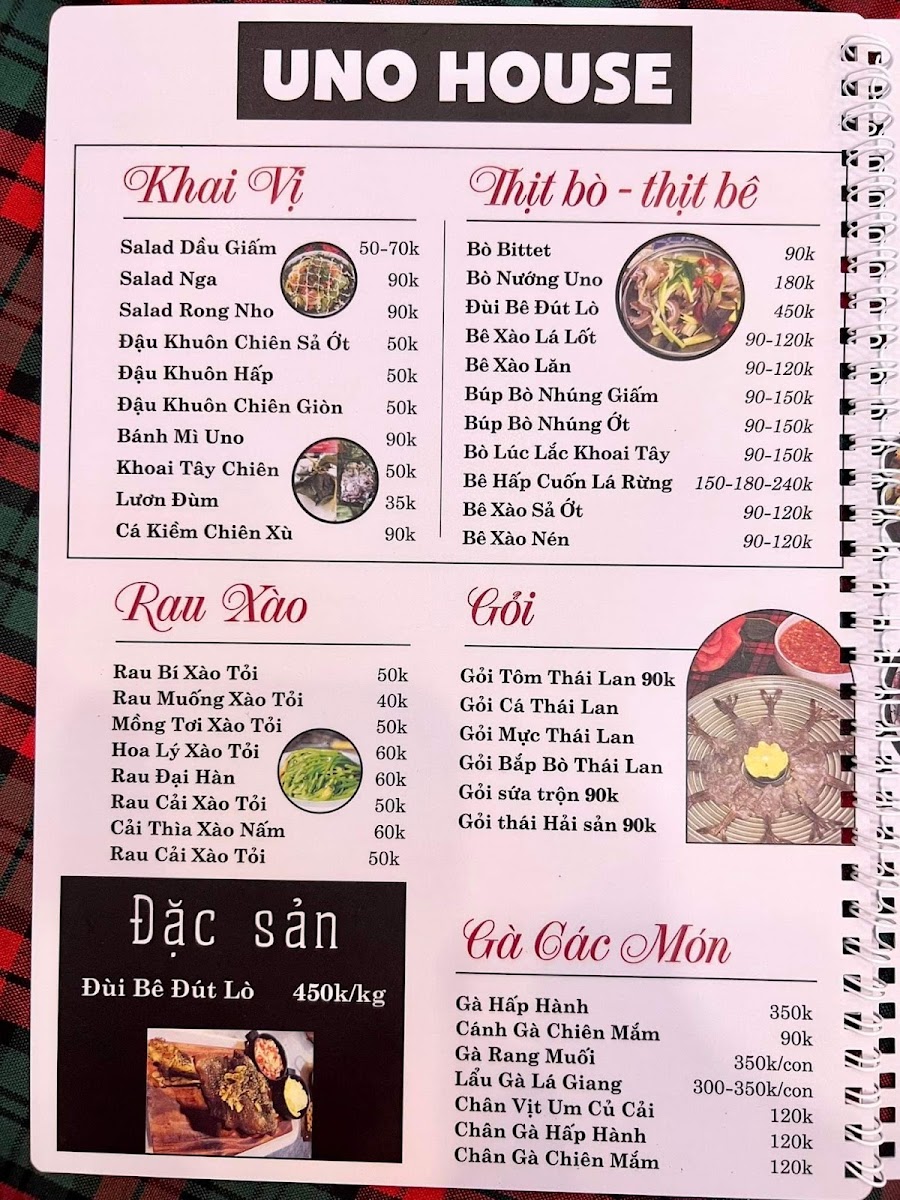 Menu Uno House Restaurant-4