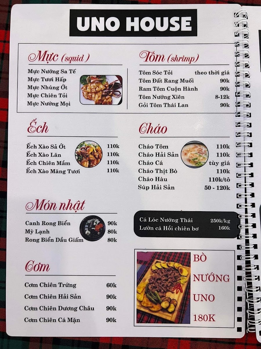 Menu Uno House Restaurant-5